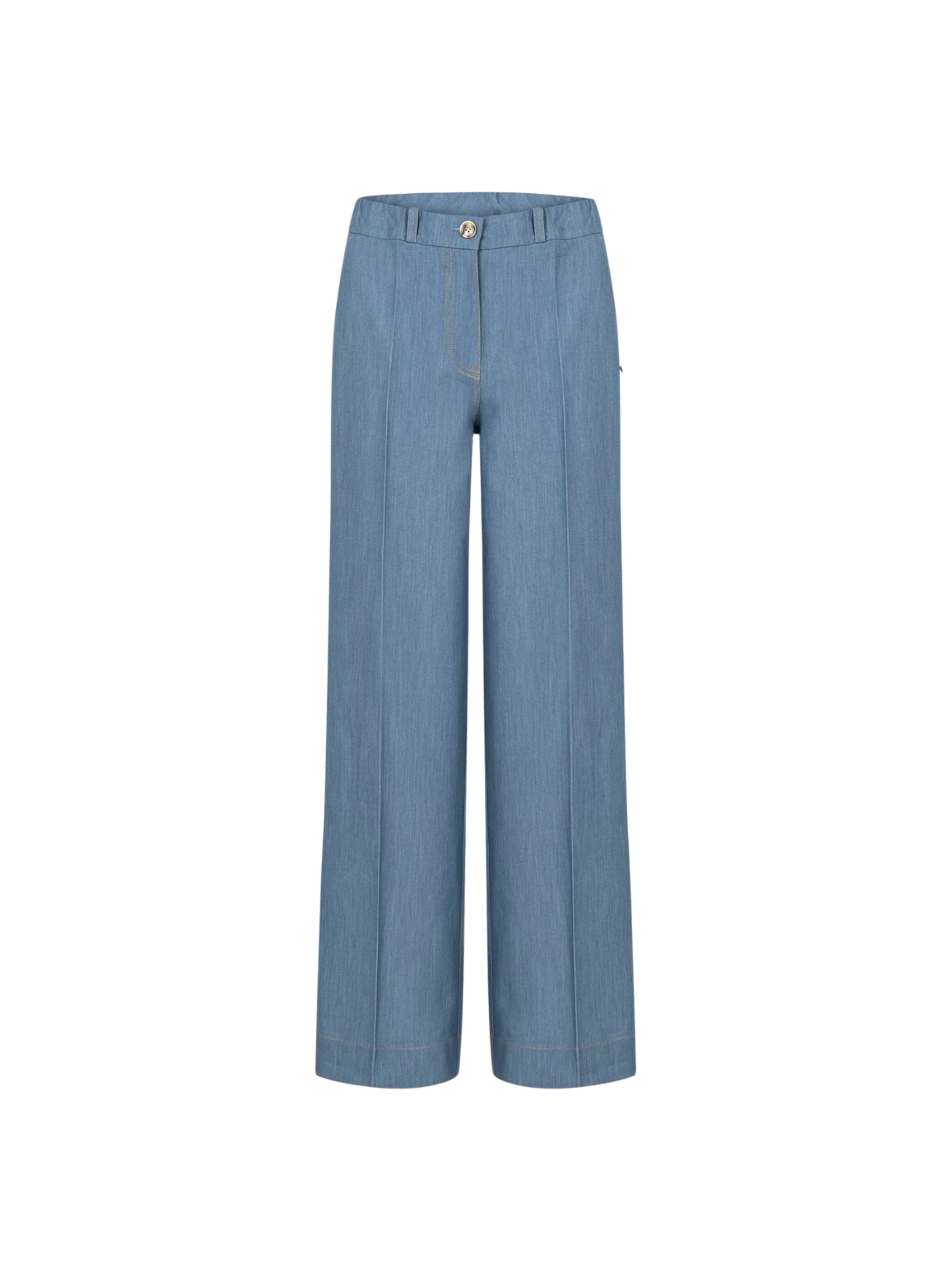 Coster Copenhagen Regular Pants ' Petra ' in Blue: front