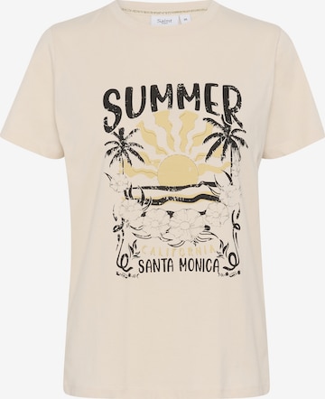 bēšs SAINT TROPEZ T-Krekls 'Kuvi': no priekšpuses