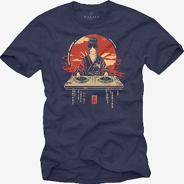 MAKAYA Shirt in Blue: front