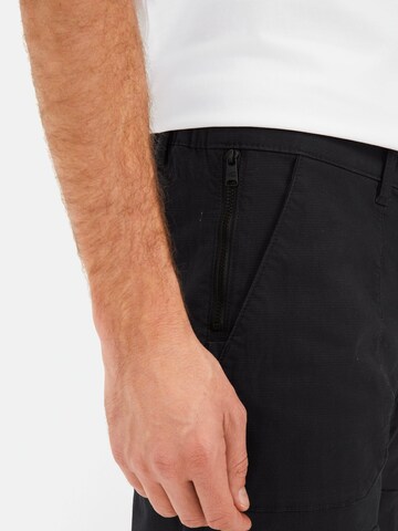 CAMEL ACTIVE Tapered Zip-Off Cargohose im Relaxed Fit in Blau