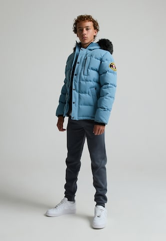 Veste d’hiver 'JN OSHAWA' Zavetti Canada en bleu : devant