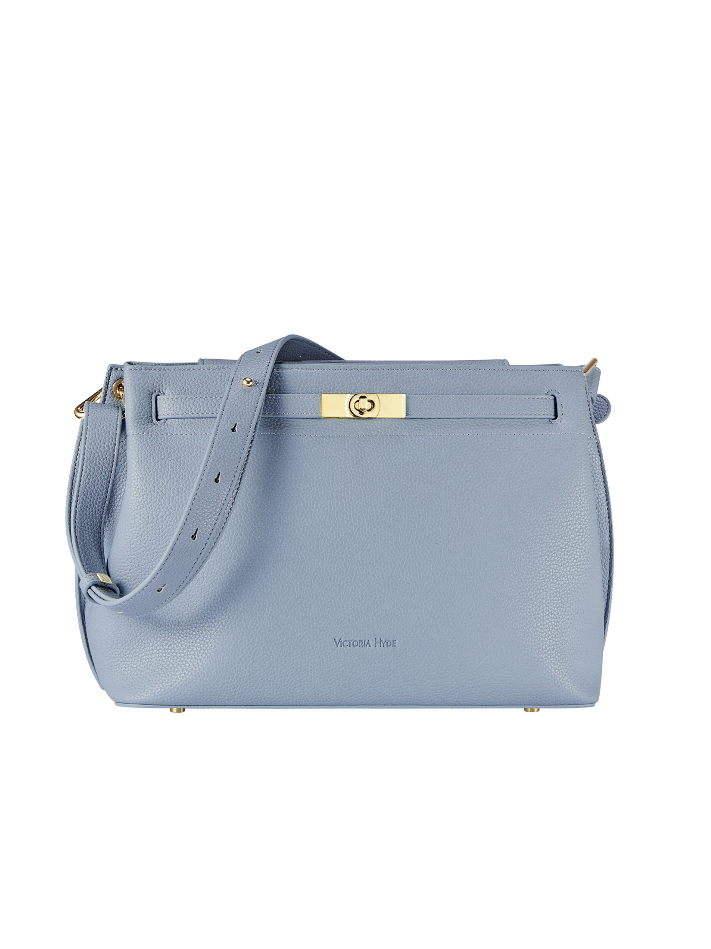 Victoria Hyde - Mala de ombro ' Alla ' em azul: frente