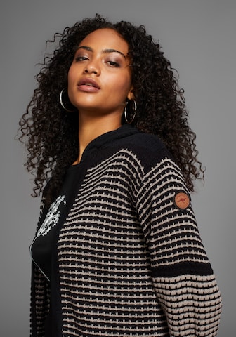 KangaROOS Knit Cardigan in Black
