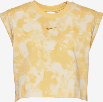 NIKE Shirt in Yellow: front
