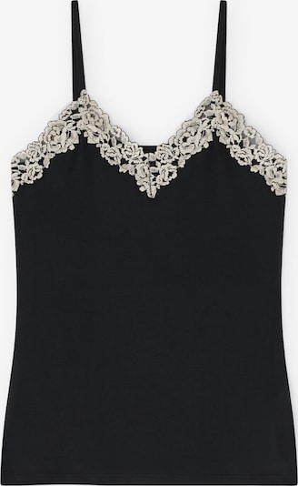 INTIMISSIMI Top 'Pretty Flowers' in L in Black / White, Item view