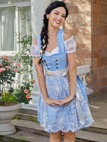 Yesfashion Dirndl in Blue