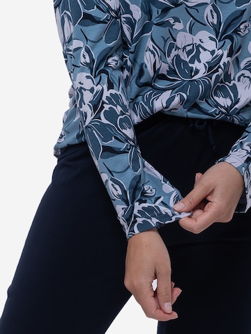 Ammann Pajama 'Night & Home' in Blue