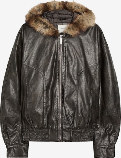 Bershka Välikausitakki koossa S värissä tummanruskea, Tuotenäkymä