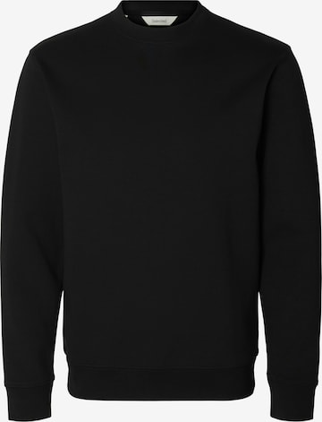 SELECTED - Sudadera 'SLMTOM' en negro: frente