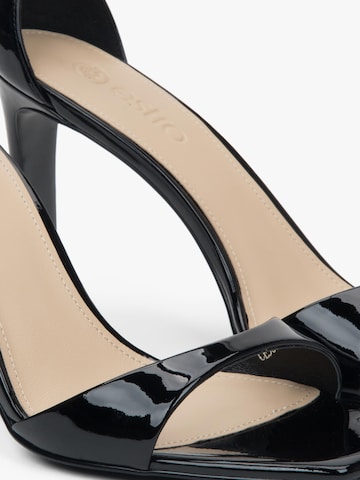 Estro Sandaal '3801-3' in Zwart