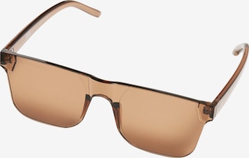 Lunettes de soleil Urban Classics en marron : devant