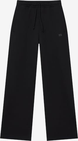Pull&Bear Pants in Black: front