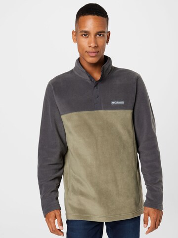 Pull-over de sport 'Steens Mountain' COLUMBIA en vert : devant