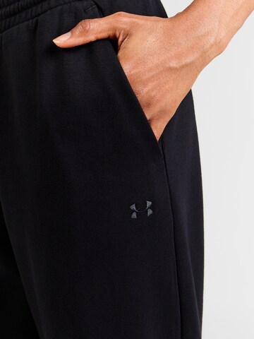 UNDER ARMOUR Regular Workout Pants in Black