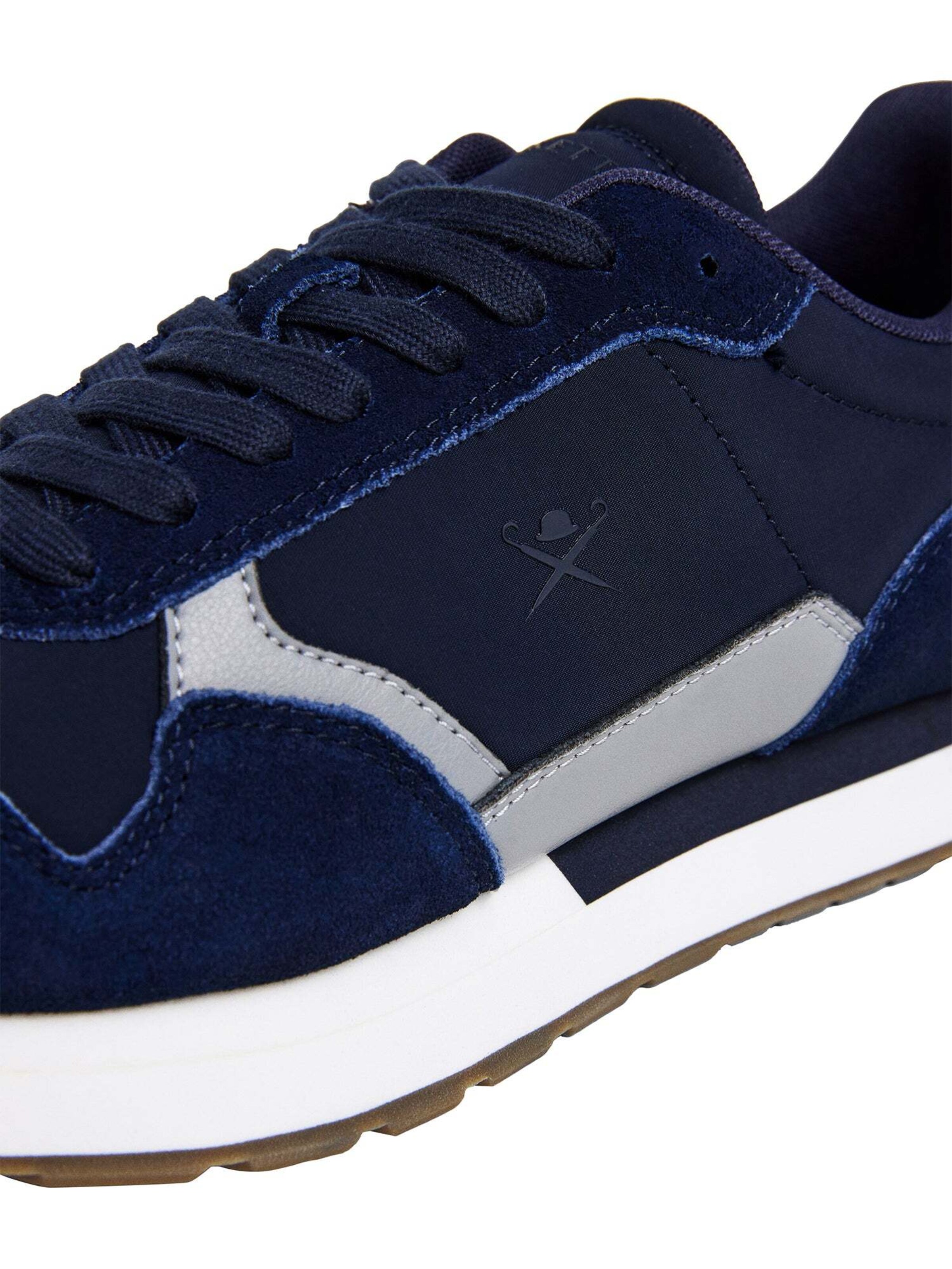 Scarpa stringata 'Vector Device' di Hackett London in blu