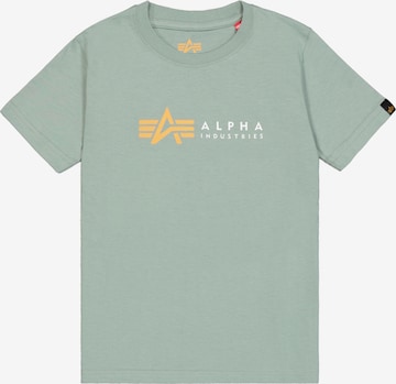 ALPHA INDUSTRIES Shirt in Green: front