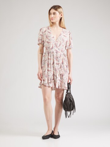Robe d’été Superdry en blanc : devant