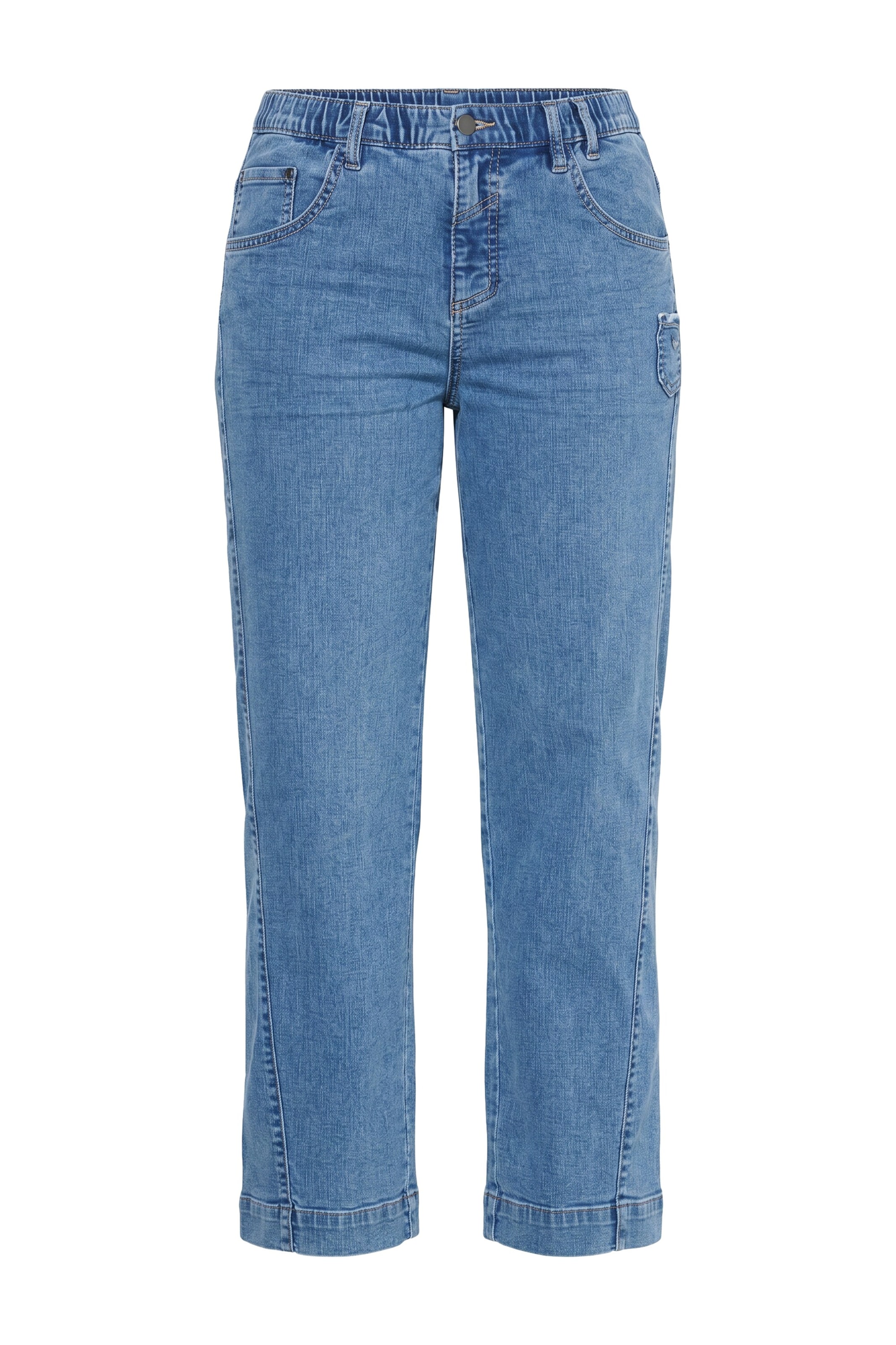 LAURASØN Regular Jeans in Blauw: voorkant