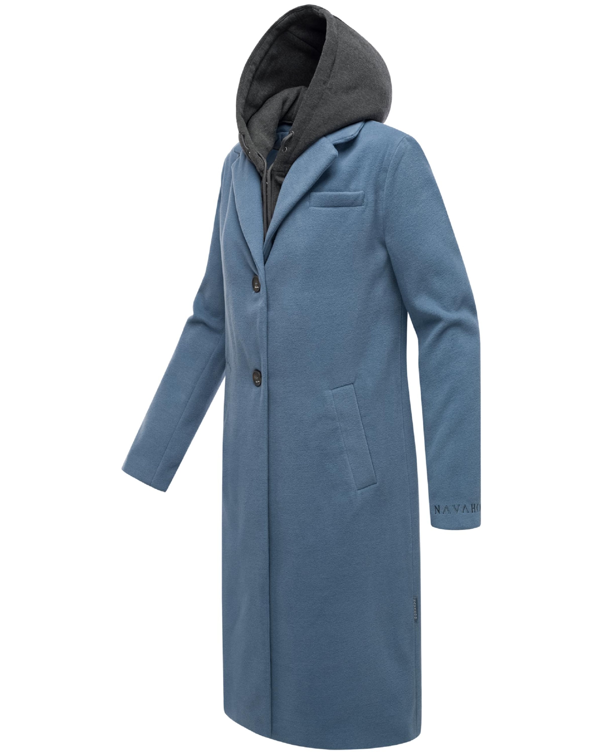 NAVAHOO Ανοιξιάτικο και φθινοπωρινό παλτό 'Kekstraum 14' σε μπλε