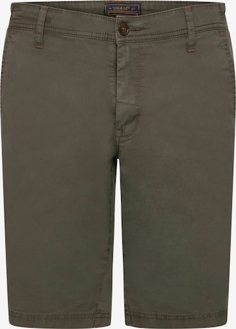 Signal Regular Chinohousut 'Cliff' värissä vihreä: etupuoli