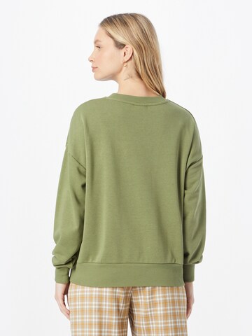 VILA Sweatshirt 'PIA' in Green