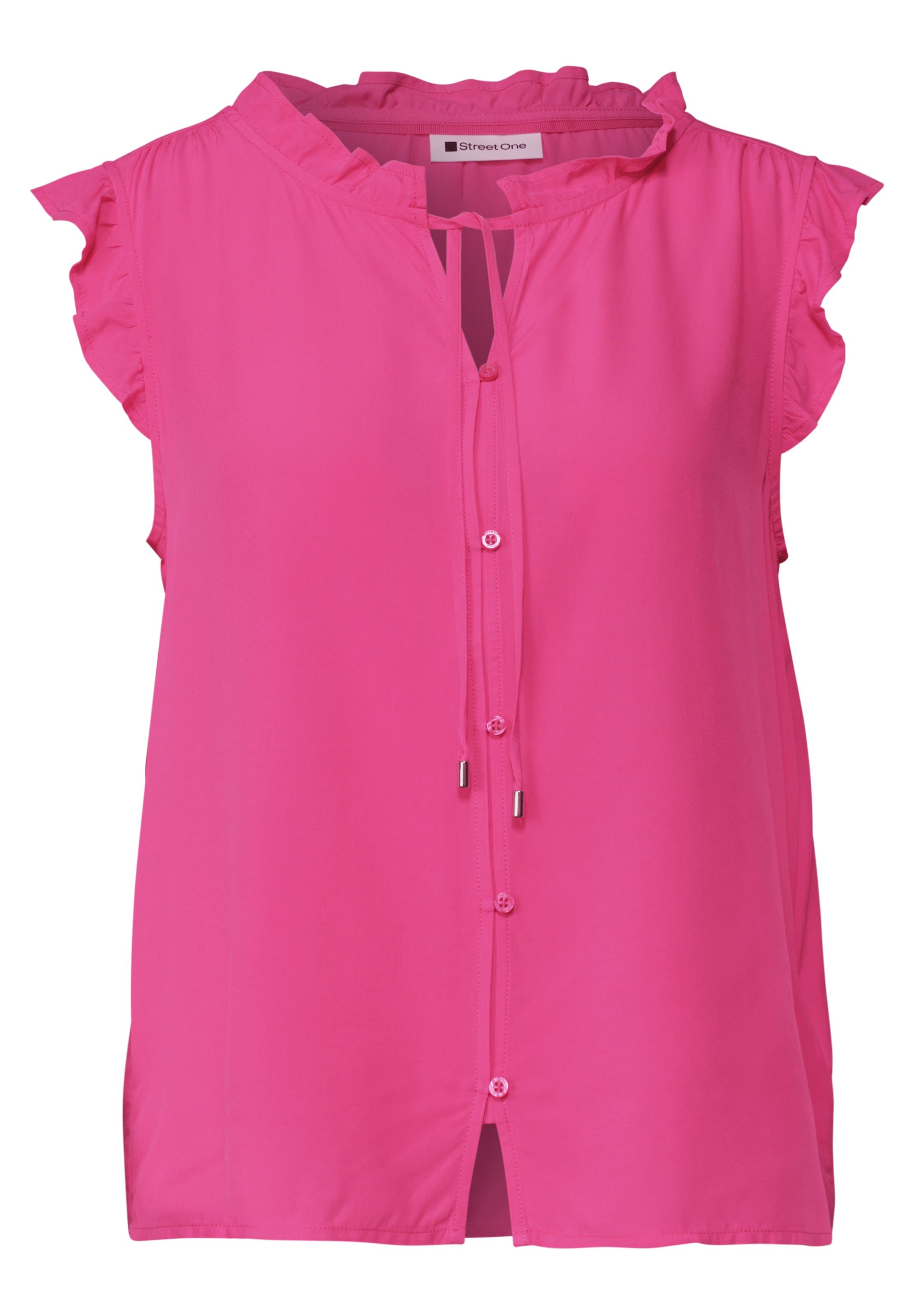 STREET ONE Bluse in Pink: Vorderseite