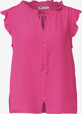 STREET ONE Bluse in Pink: Vorderseite