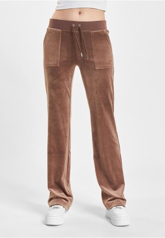 Juicy Couture Regular Hose 'Del Ray' in Braun