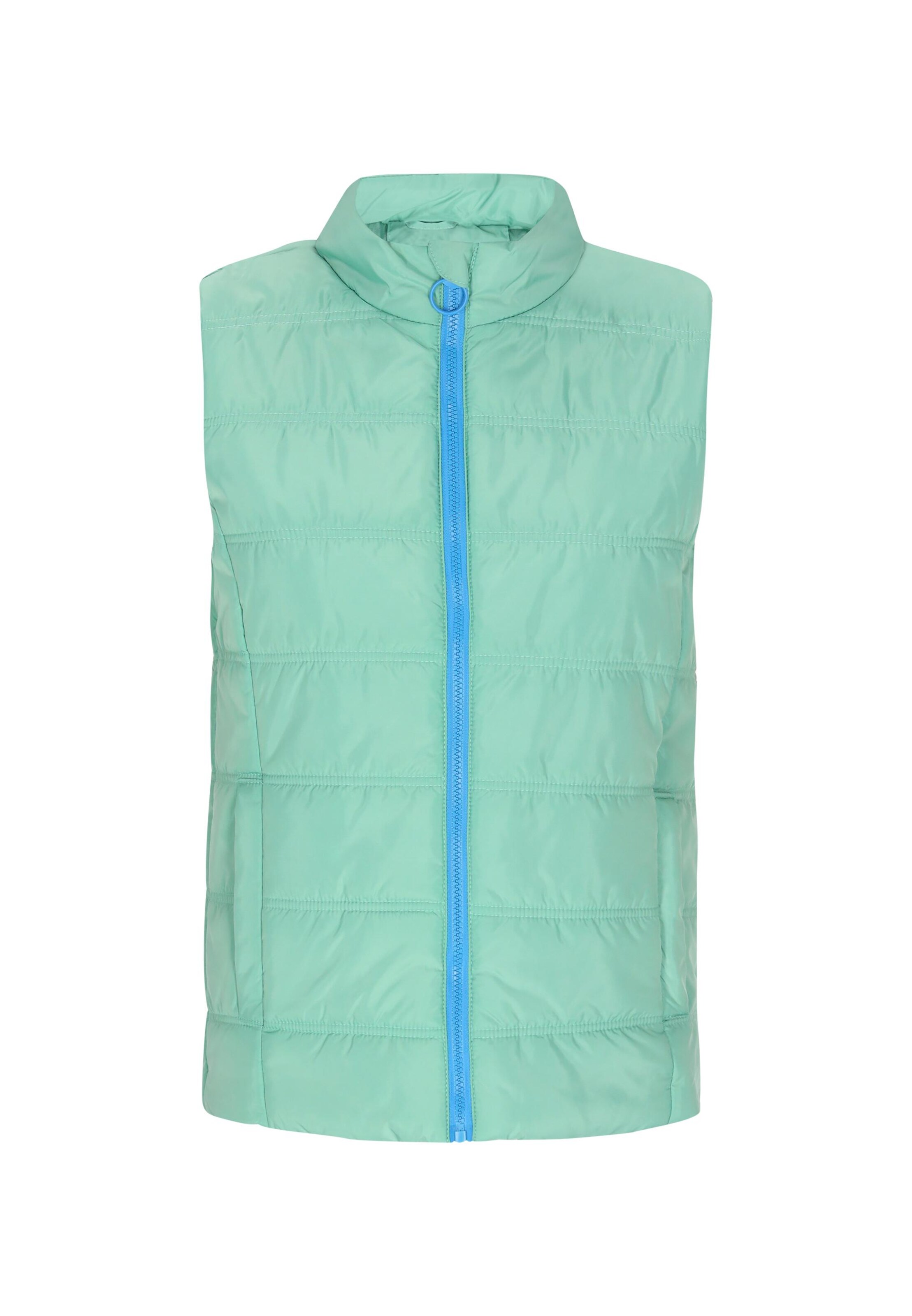 MIMO Vest in Grün: Vorderseite