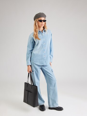 Calvin Klein Jeans - regular Blusa en azul