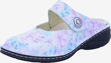 Finn Comfort Clogs 'CANARO' in Lila: Vorderseite