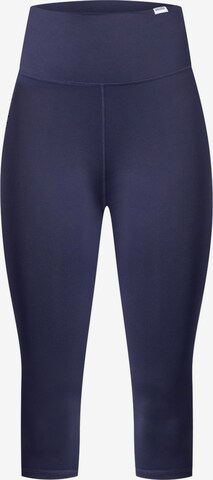 Smilodox Skinny Workout Pants 'Caprice' in Blue: front