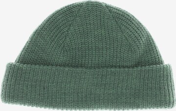 WEEKDAY Hat & Cap in One size in Green: front