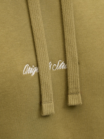 JACK & JONES Μπλούζα φούτερ 'JORNORREBRO' σε πράσινο