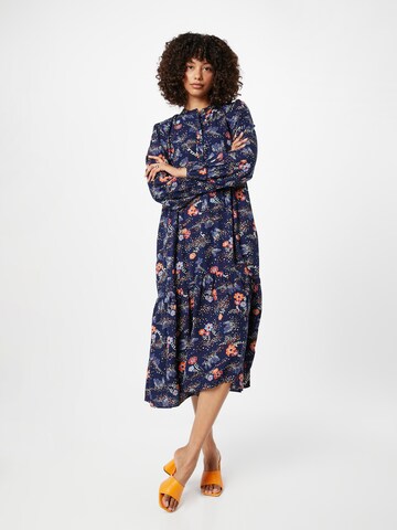 Superdry Shirt Dress in Blue: front