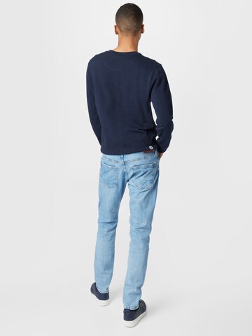 Coupe slim Jean 'Stanley' Pepe Jeans en bleu