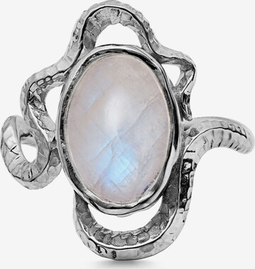 Maanesten Ring 'SIREN' in Silver: front