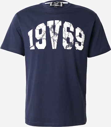 19V69 ITALIA Shirt 'Rafael' in Blue: front