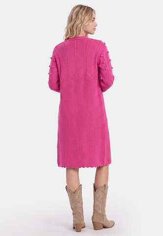 IZIA Gebreid vest in Roze