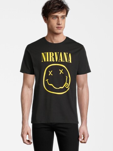 Course Shirt 'NIRVANA' in Zwart: voorkant