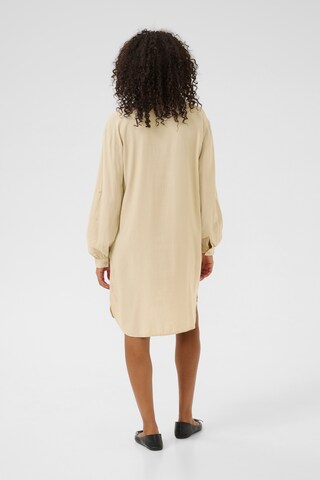 Kaffe Shirt dress 'Milia' in Beige