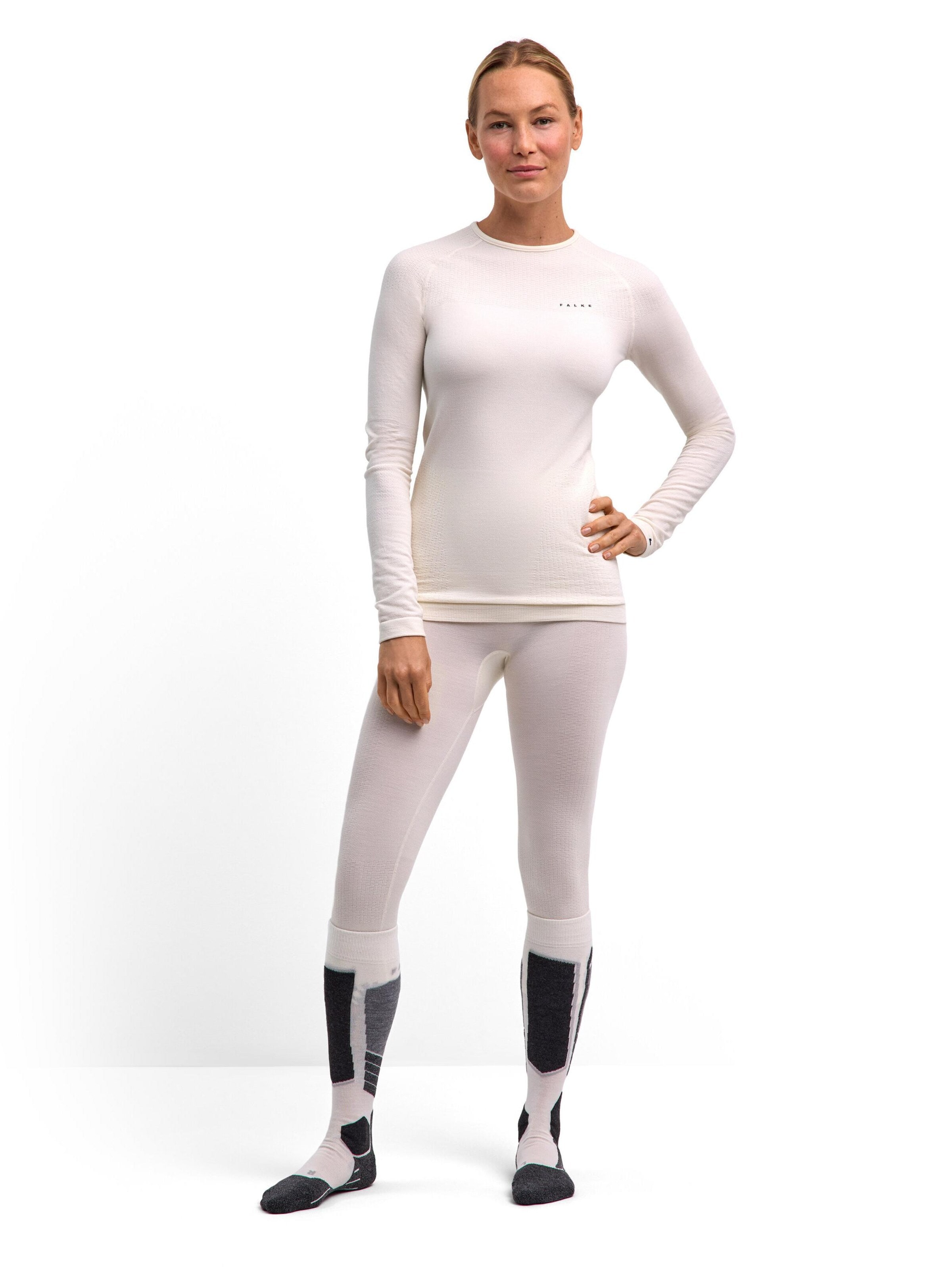 FALKE Base Layer 'Thermozone Backpack-Ready' in White