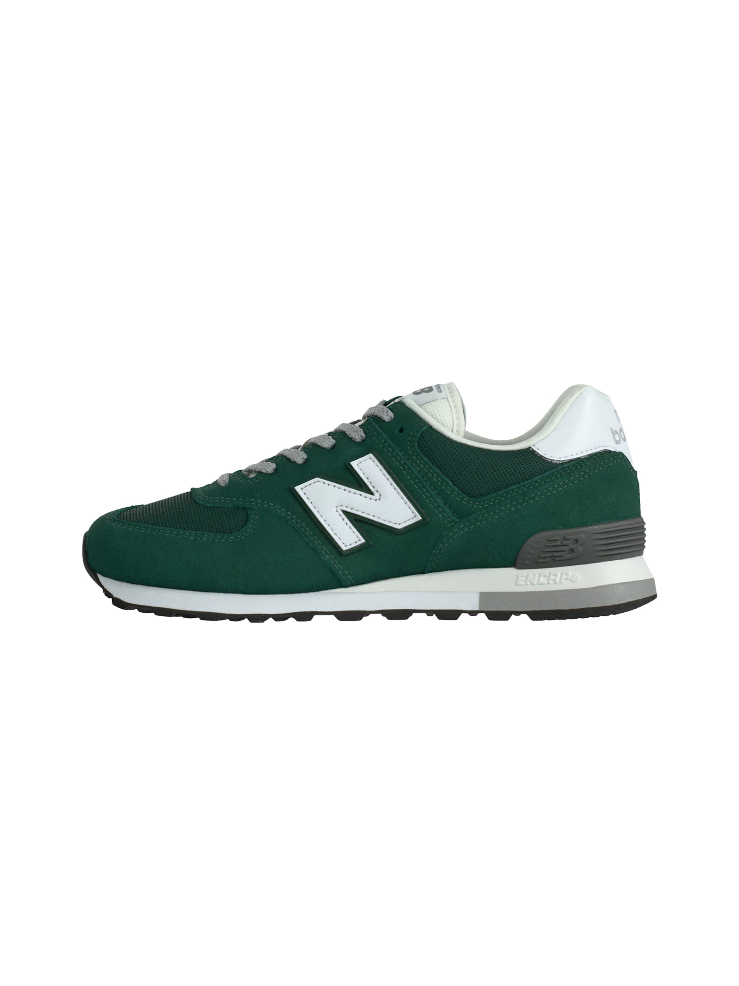 Baskets basses '574' new balance en vert : devant