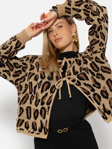 SASSYCLASSY Oversizestrickjacke‌‌‌‌‌‌‌‌ in Beige