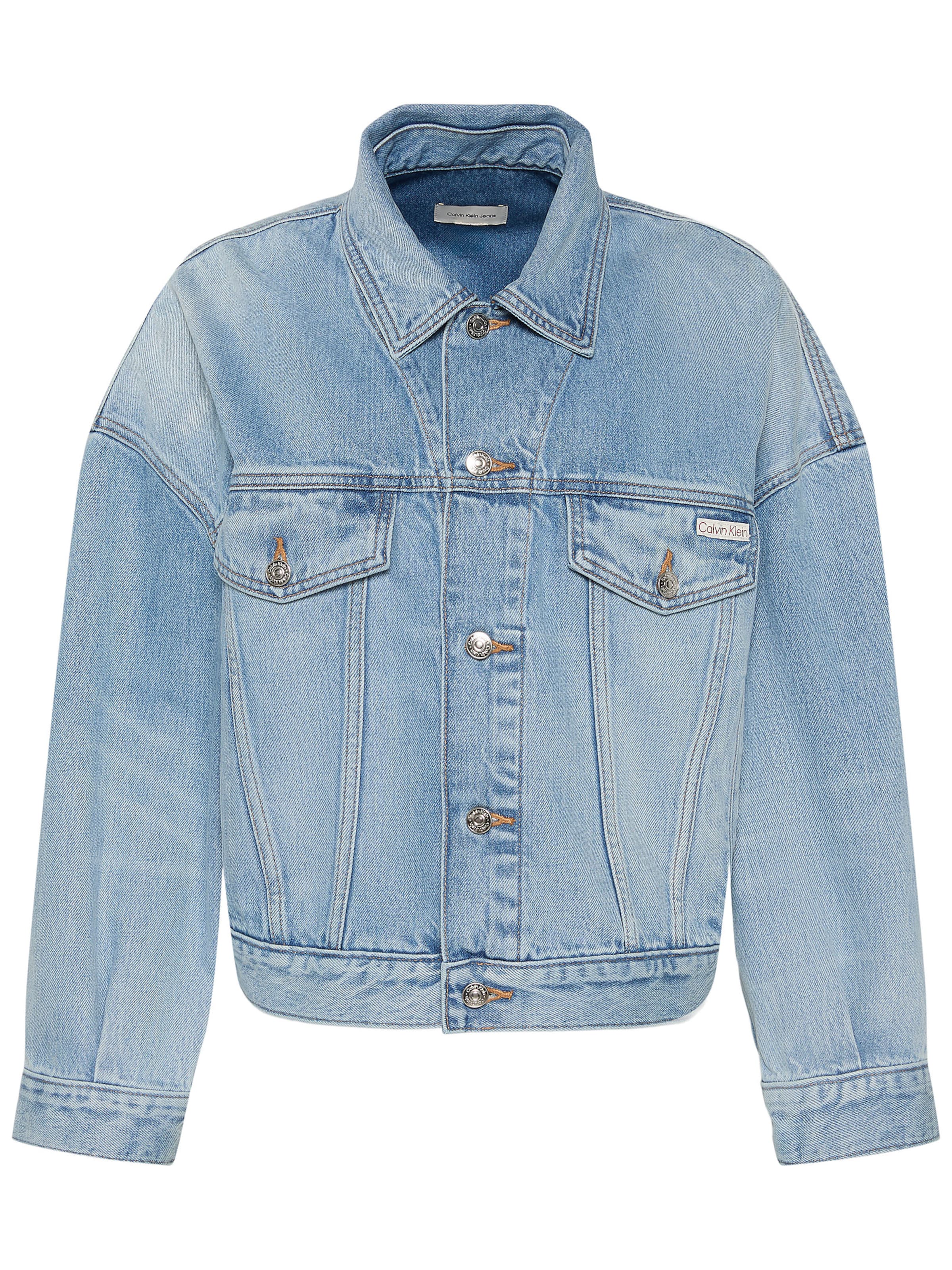 Calvin Klein Jeans Jacke in Blau: Vorderseite