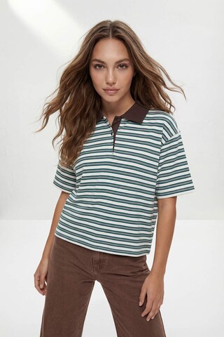 Trendyol Shirt in Blauw: voorkant
