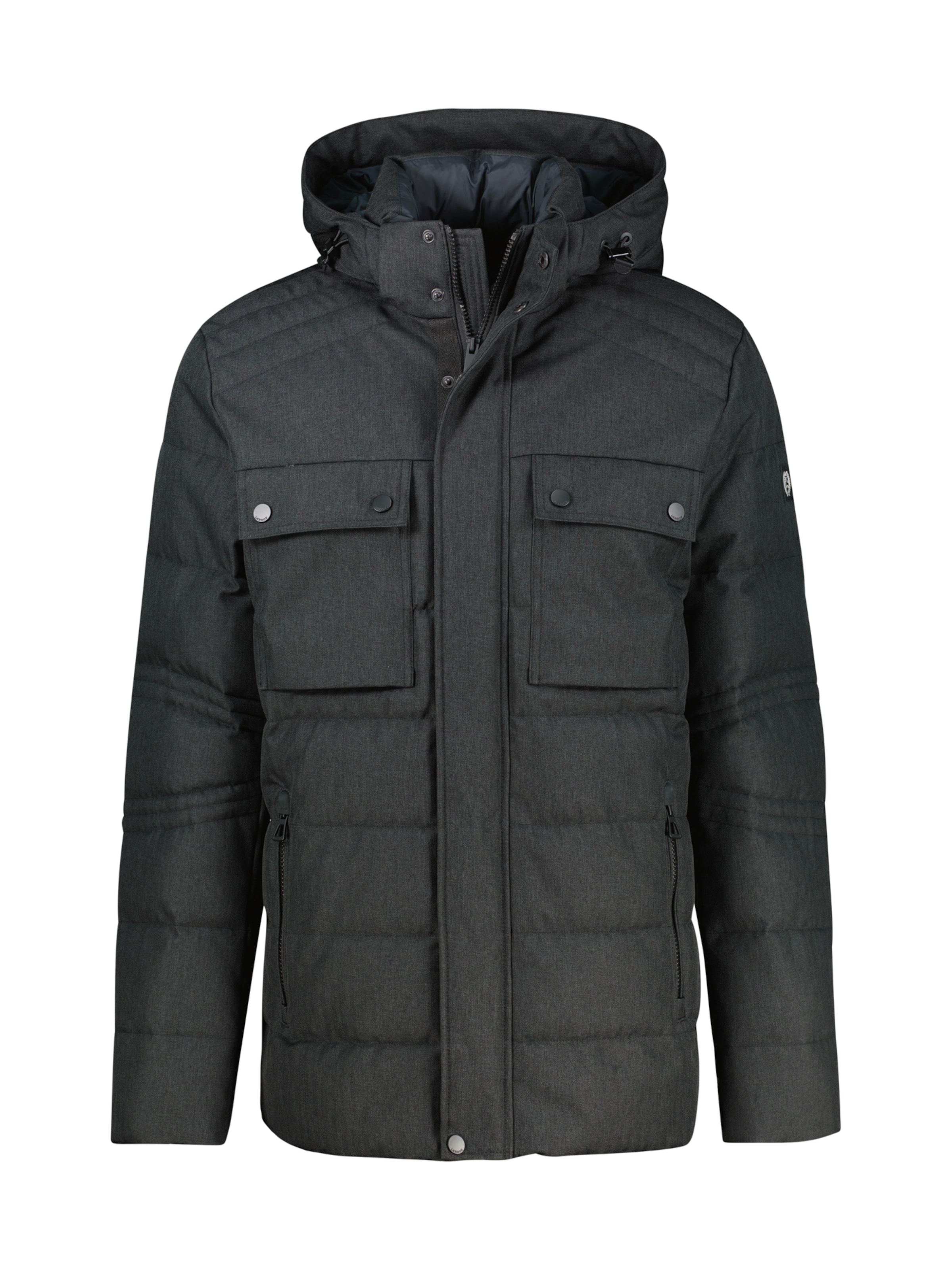 LERROS Tussenjas in Zwart: voorkant