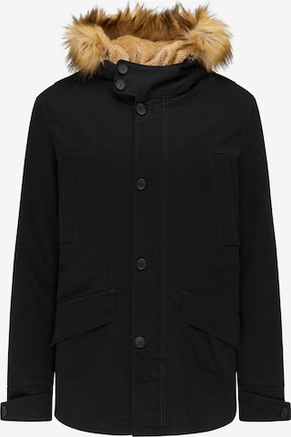 MO Winter Parka in Black: front