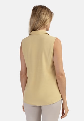 usha WHITE LABEL Blouse in Yellow