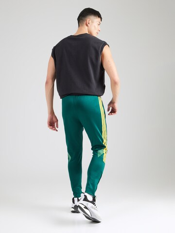 Coupe slim Pantalon de sport 'TIRO' ADIDAS SPORTSWEAR en vert